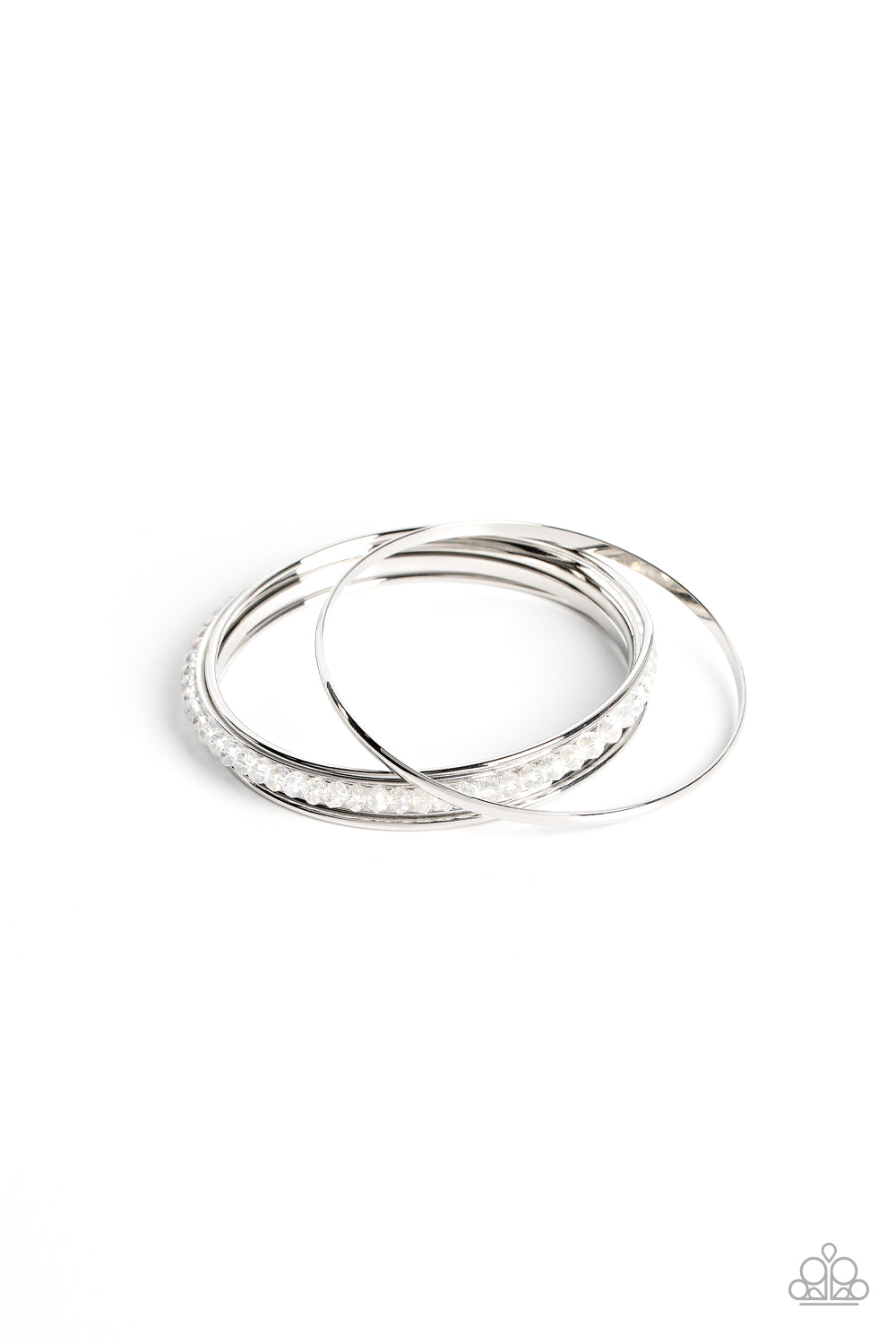 Prismatic Pizazz - White Bracelet