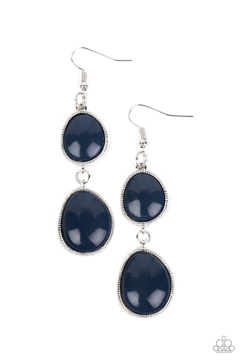Paparazzi Mediterranean Myth - Blue Earrings