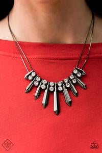 Paparazzi Dangerous Dazzle - Black Necklace