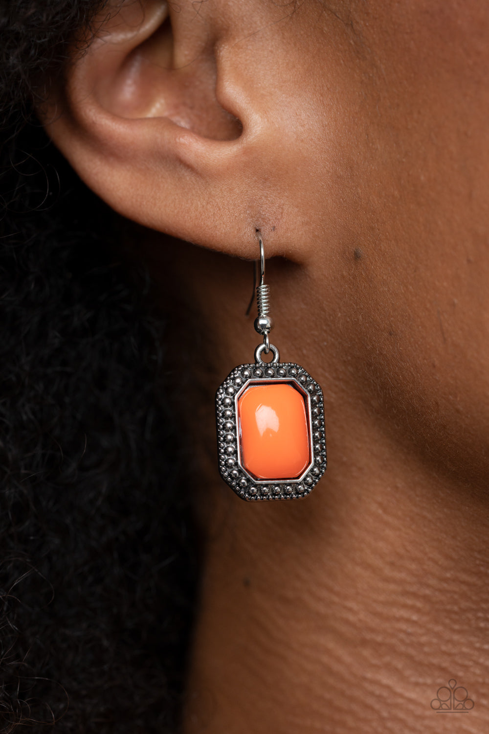 Paparazzi Lets Get Loud - Orange Necklace