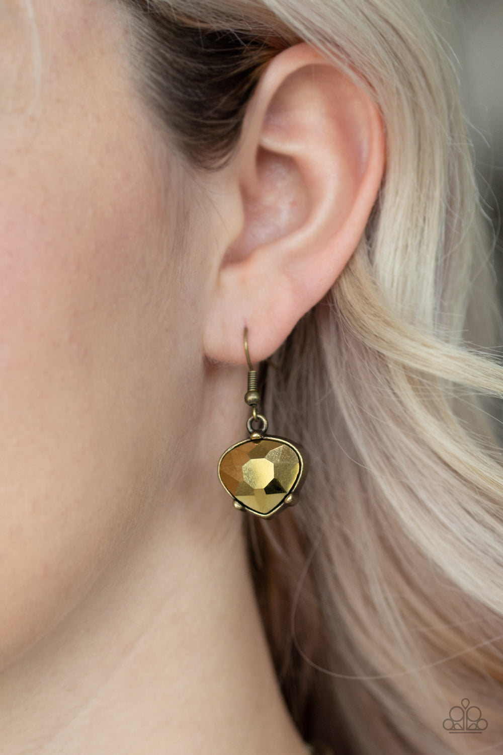 Paparazzi Star Quality Sparkle - Brass Necklace