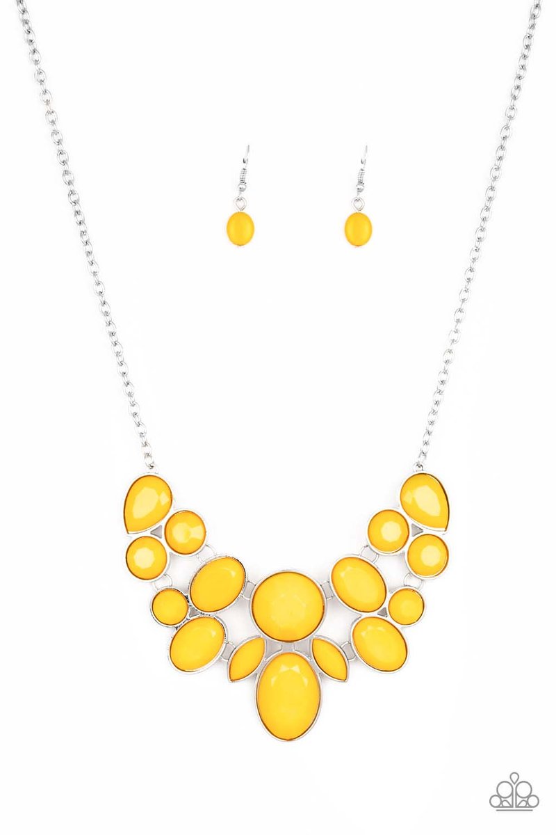 Paparazzi Accessories Demi-Diva - Yellow Necklace