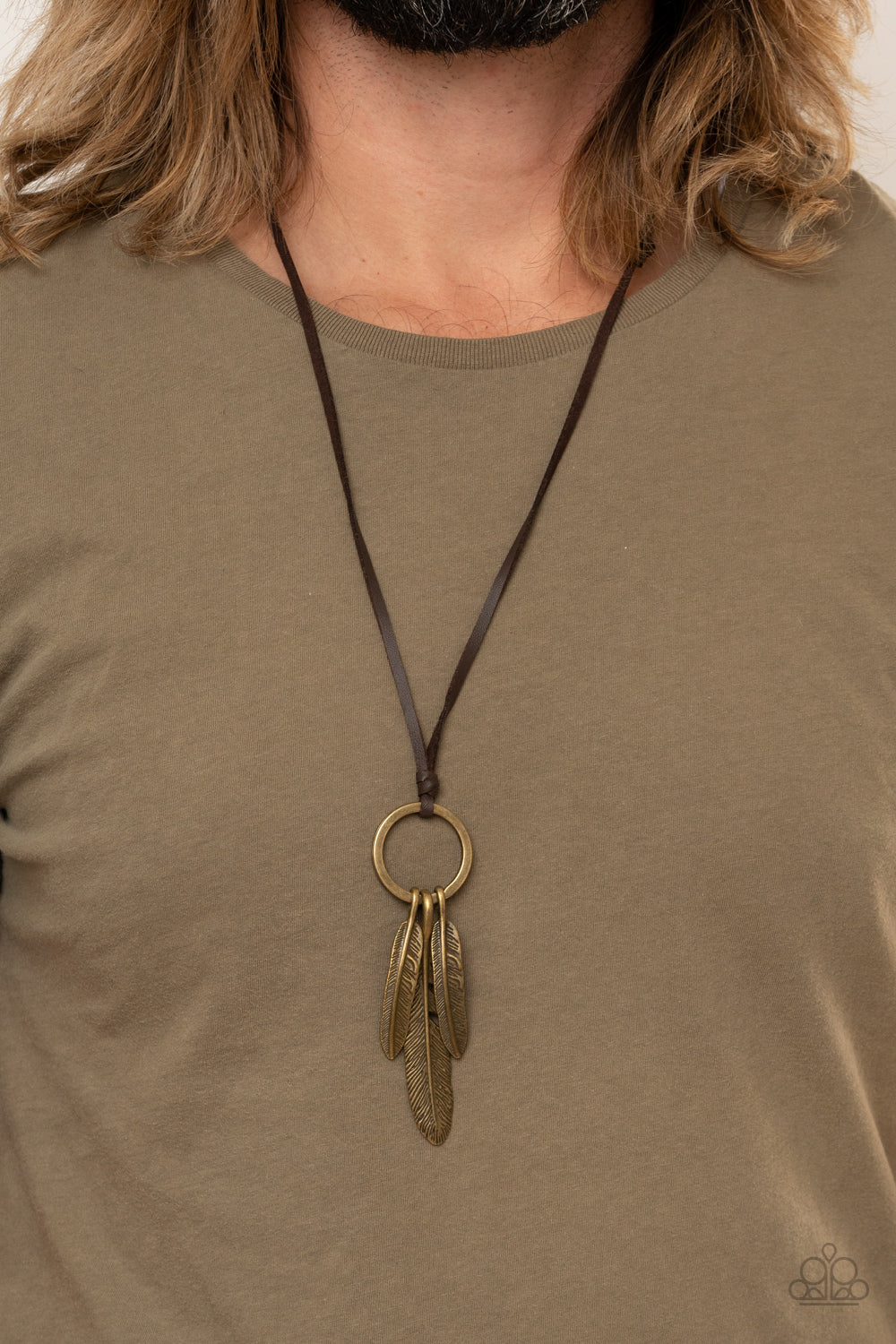 Paparazzi Bird Watcher - Brown Urban Necklace