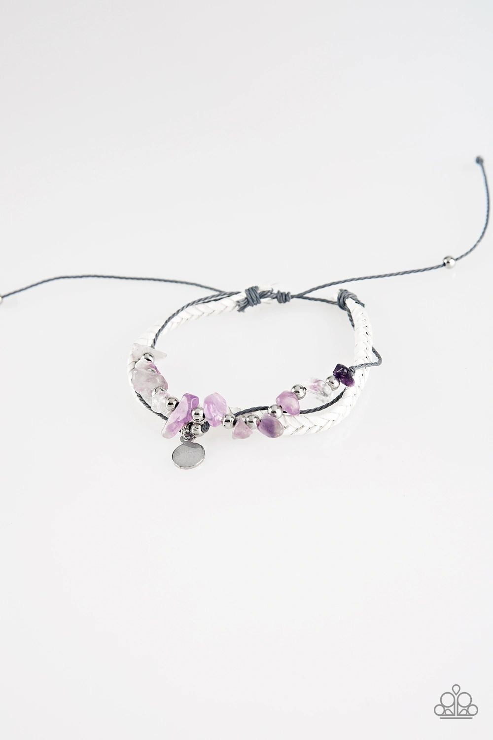 Paparazzi A PEACE Of Work - Purple Urban Bracelet