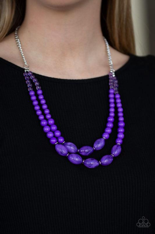 Paparazzi Sundae Shoppe - Purple Necklace