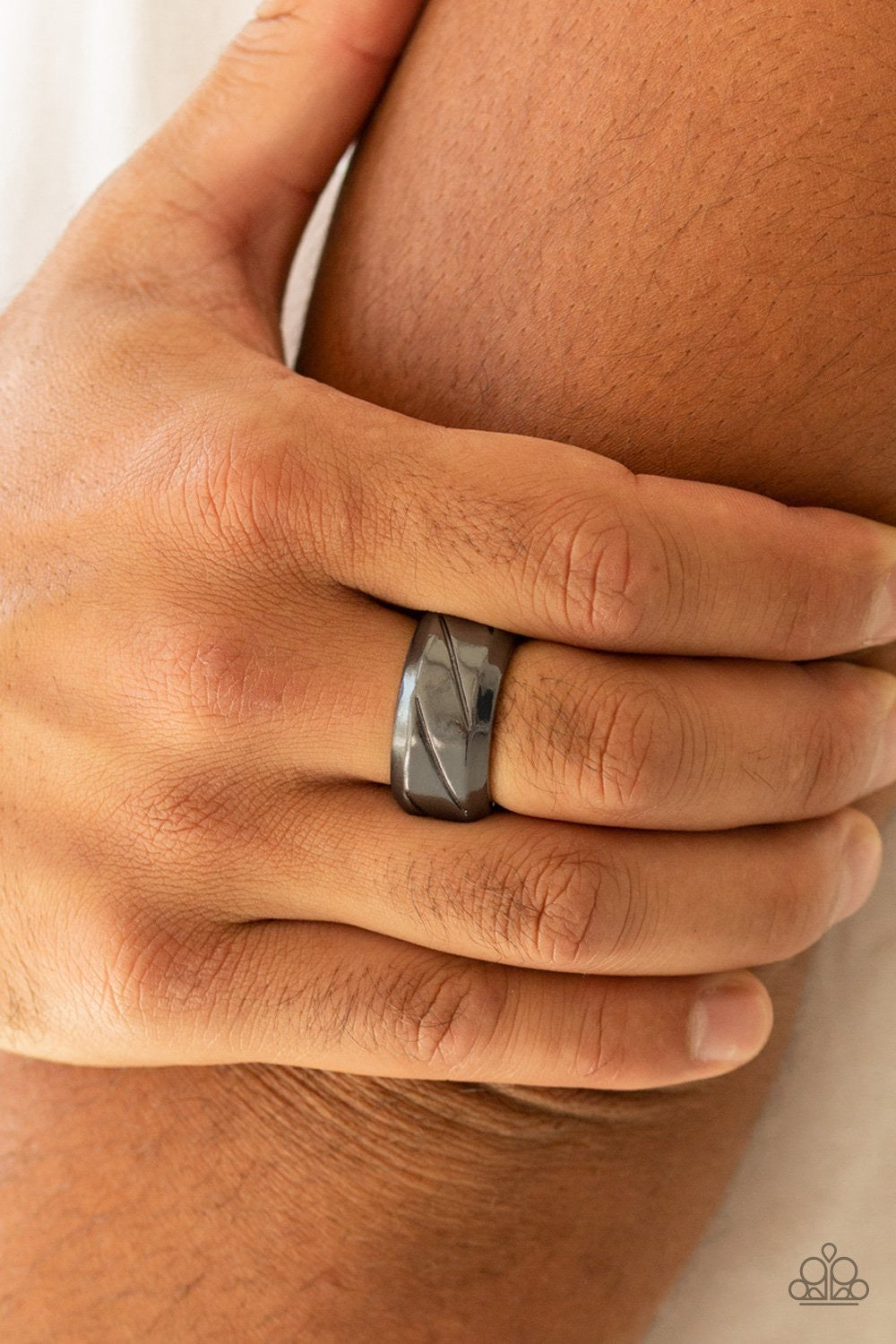 Paparazzi Sideswiped - Black Ring