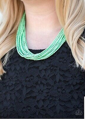 Wide Open Spaces - Green Necklace