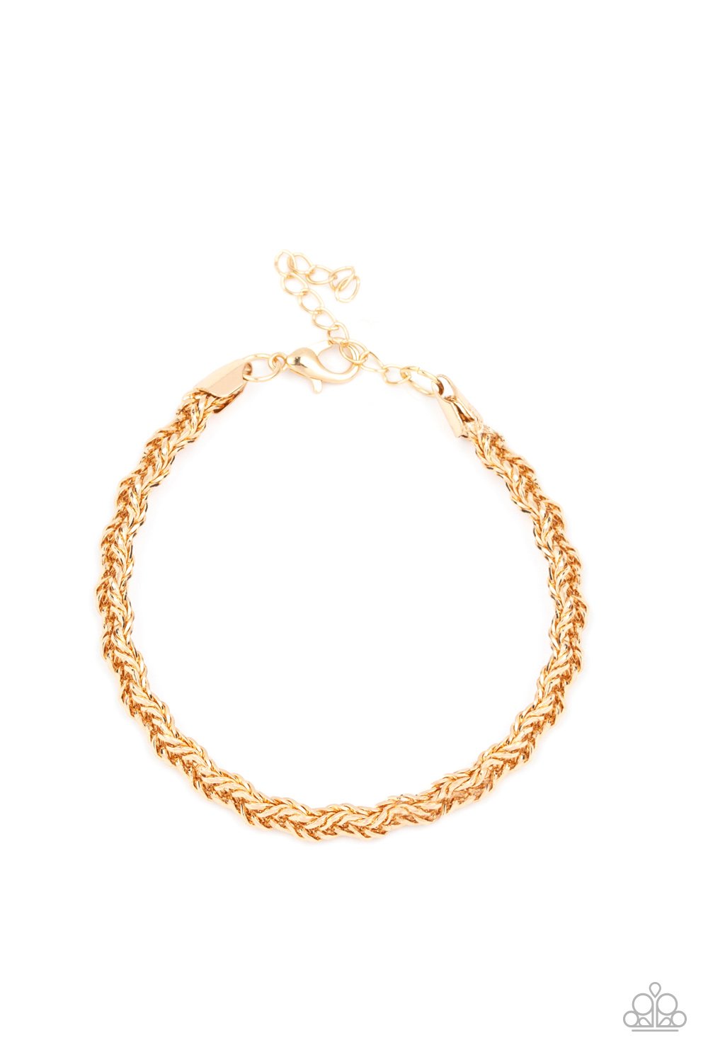 Paparazzi Fighting Chance - Gold Urban Bracelet