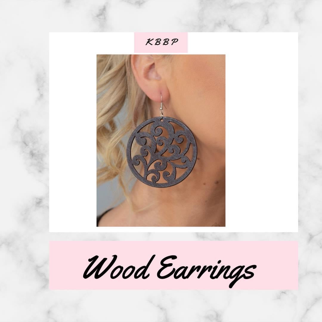 Wood Earrings