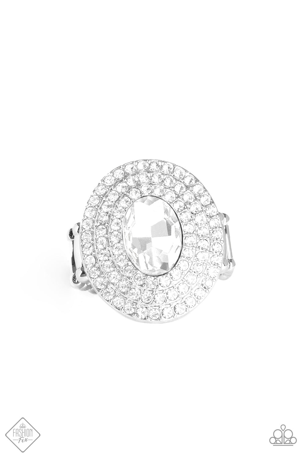 Metro Millionaire - White Ring - Kingdom Bling Showroom