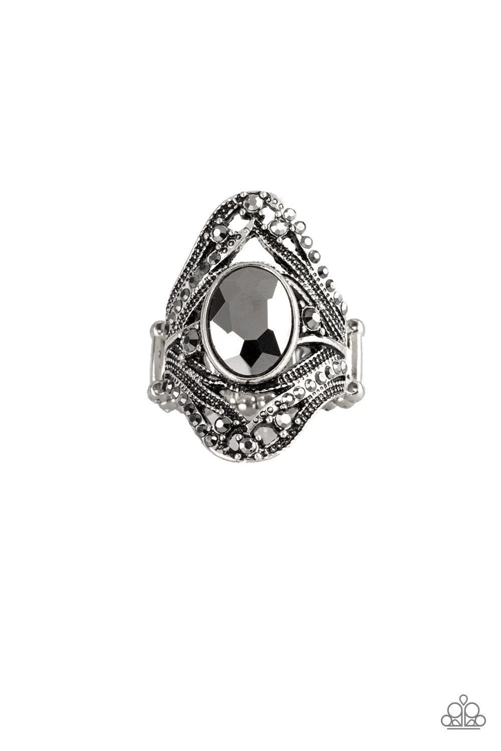 Red Carpet Rebel - Silver Ring