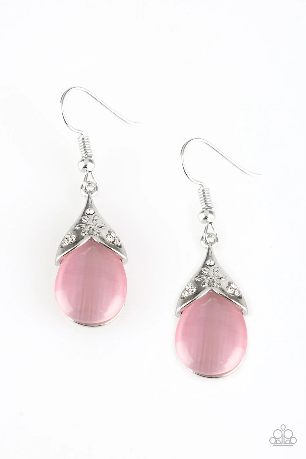 Spring Dew - Pink Earrings