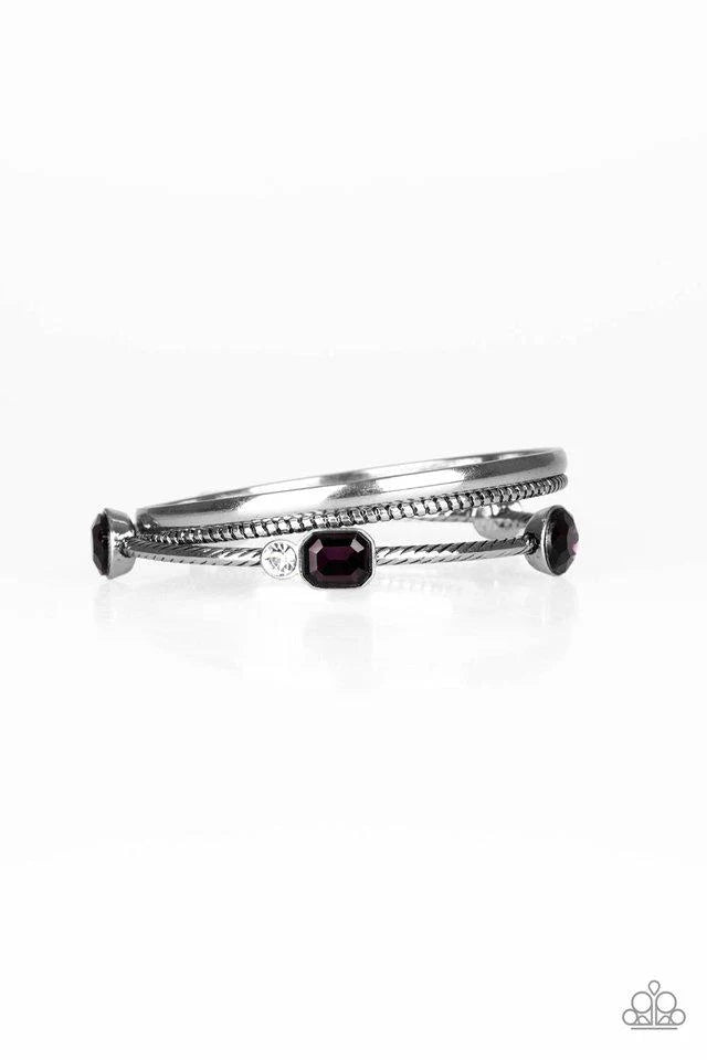 City Slicker Sleek - Purple Bracelet 