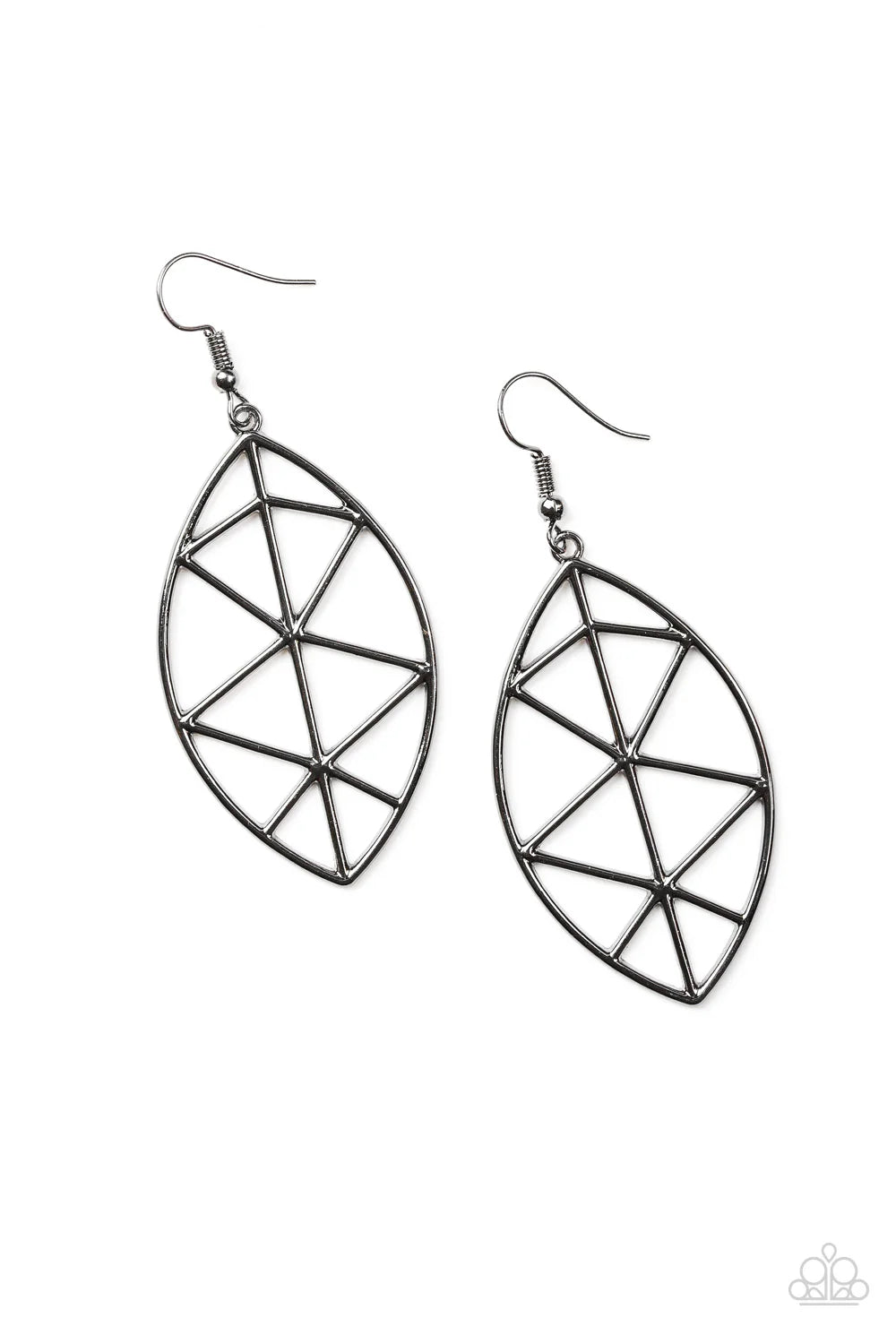 Unbreakable - Black Earrings