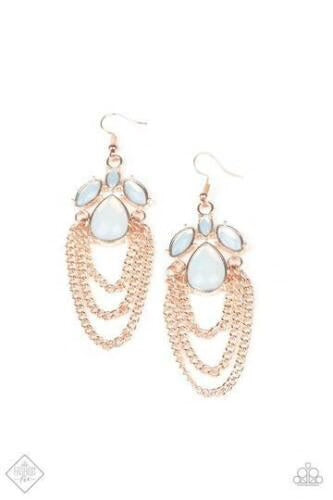 Opalescence Essence - Rose Gold Earrings