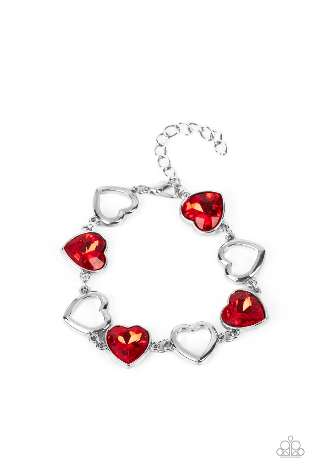 Paparazzi Contemporary Cupid - Red Necklace Set