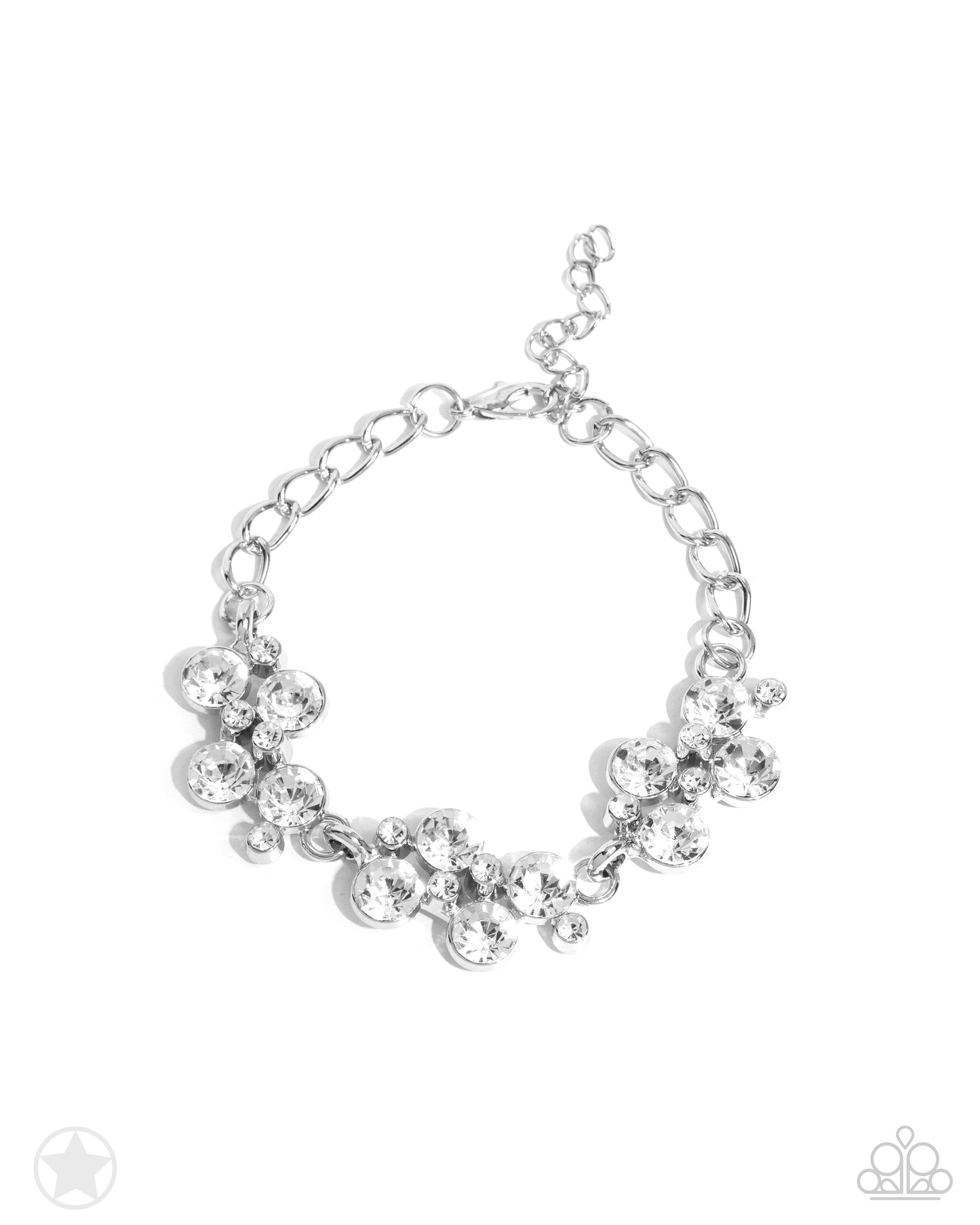 Old Hollywood - White Blockbuster Bracelet