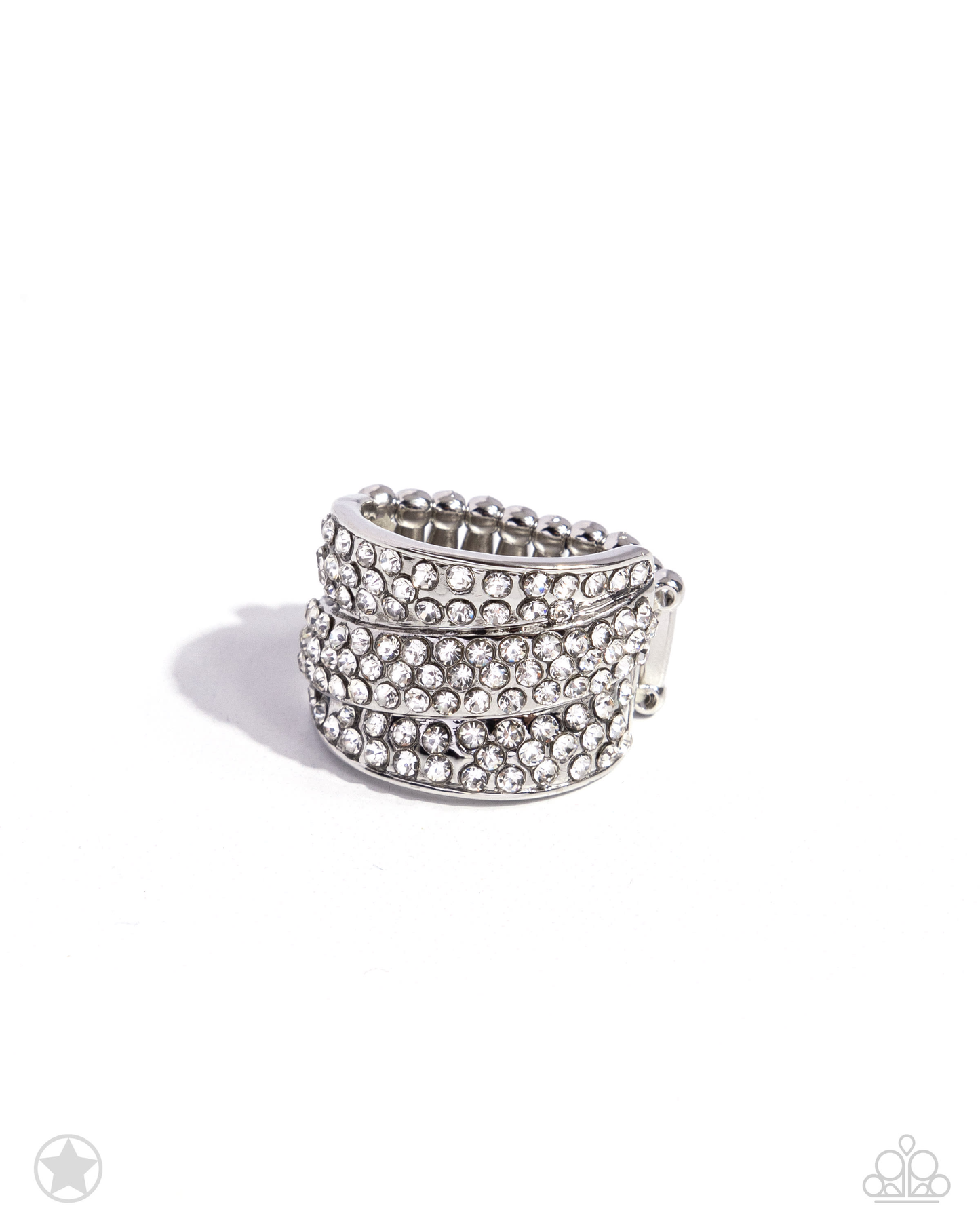 The Millionaires Club - White Blockbuster Ring