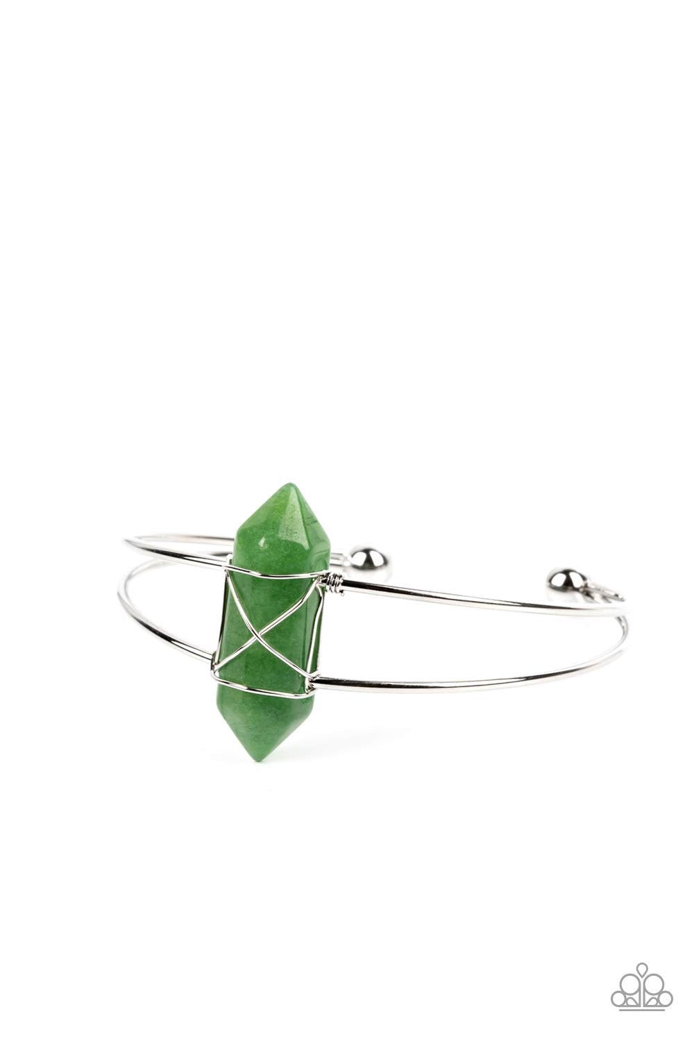 Paparazzi Terra Transcendence - Green Bracelet 