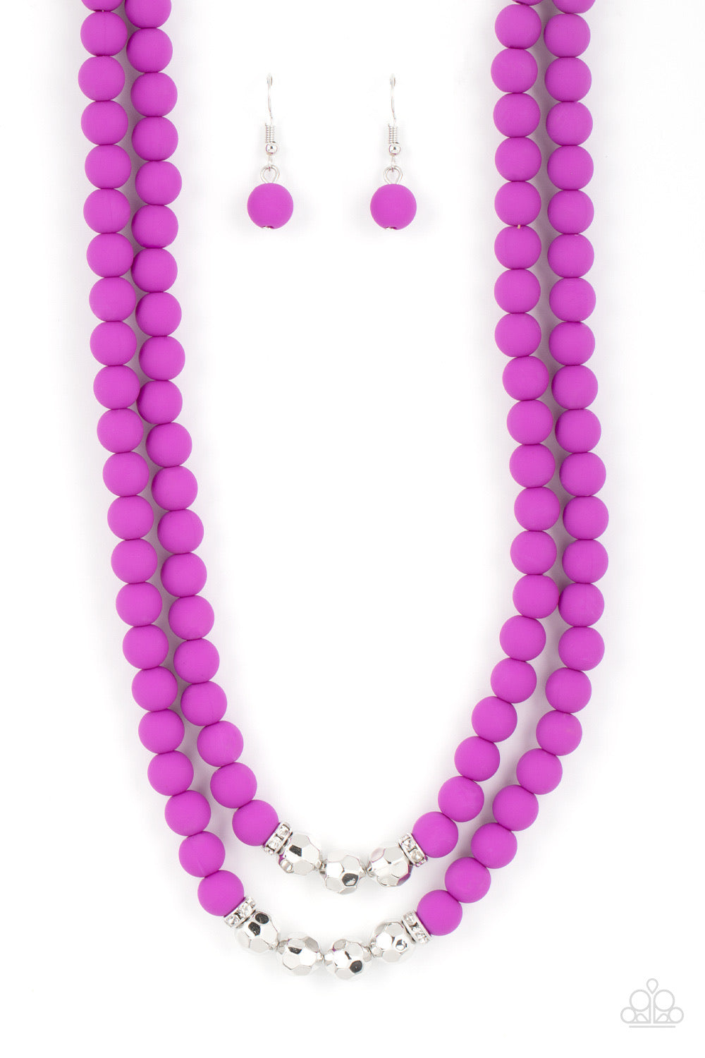 Paparazzi Summer Splash - Purple Necklace