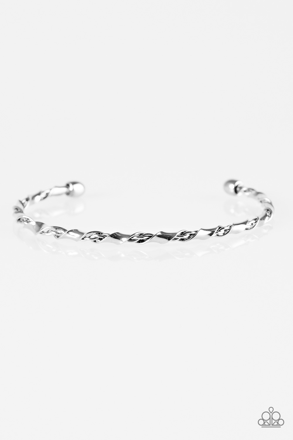 Twisted Fate - Silver Bracelet