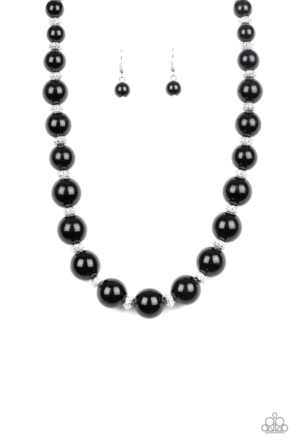 Paparazzi Uptown Heiress - Black Necklace 