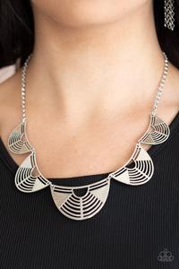 Paparazzi Record-Breaking Radiance - Silver Necklace