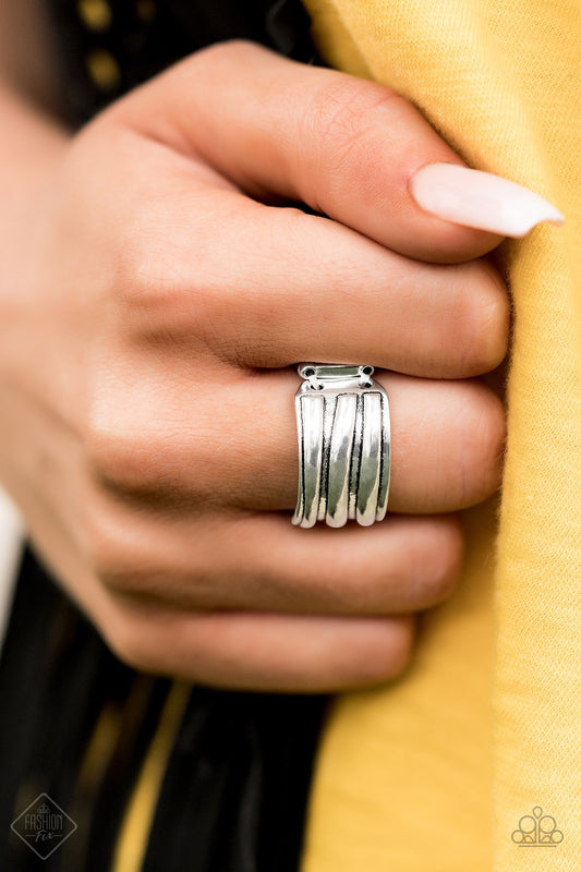 Paparazzi Rough Around The Edges - Silver Ring