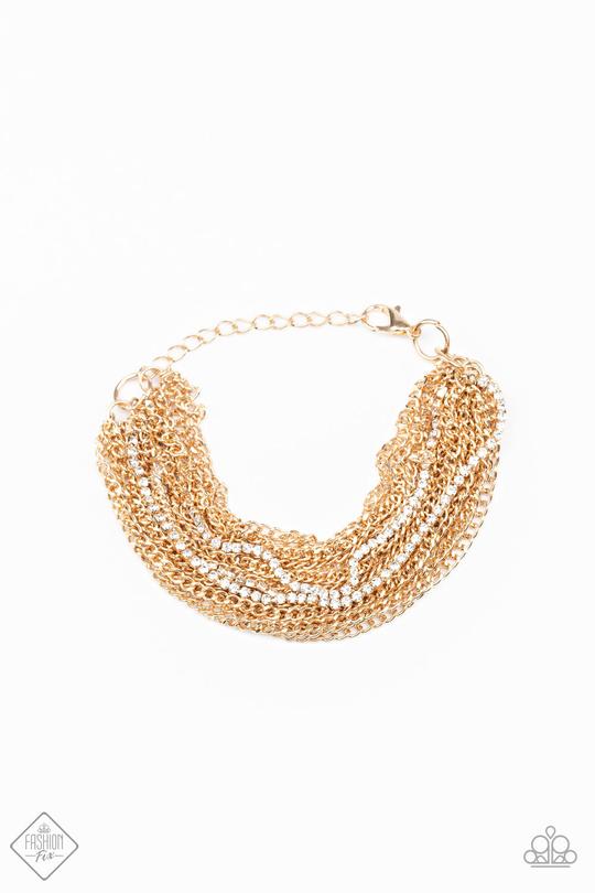 Paparazzi Pour Me Another - Gold Bracelet