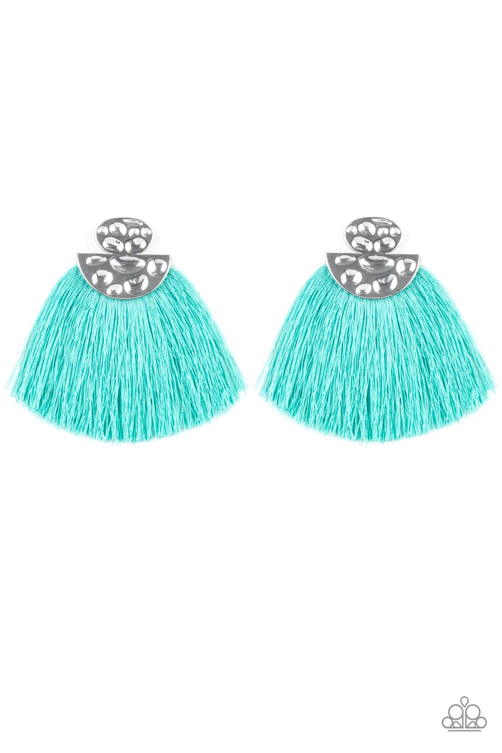 Paparazzi Make Some Plume - Blue Earrings