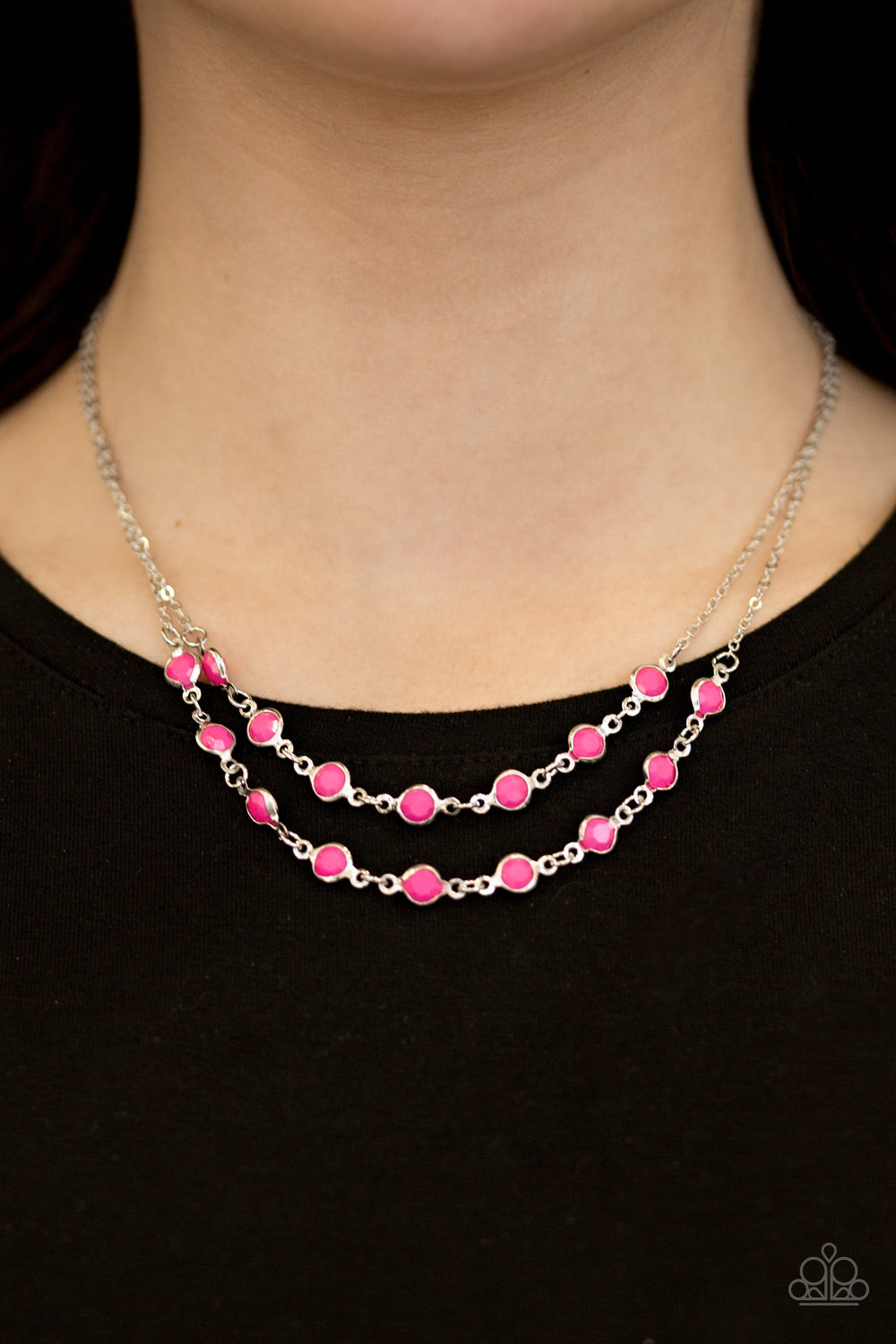 Summer Girl - Pink Necklace