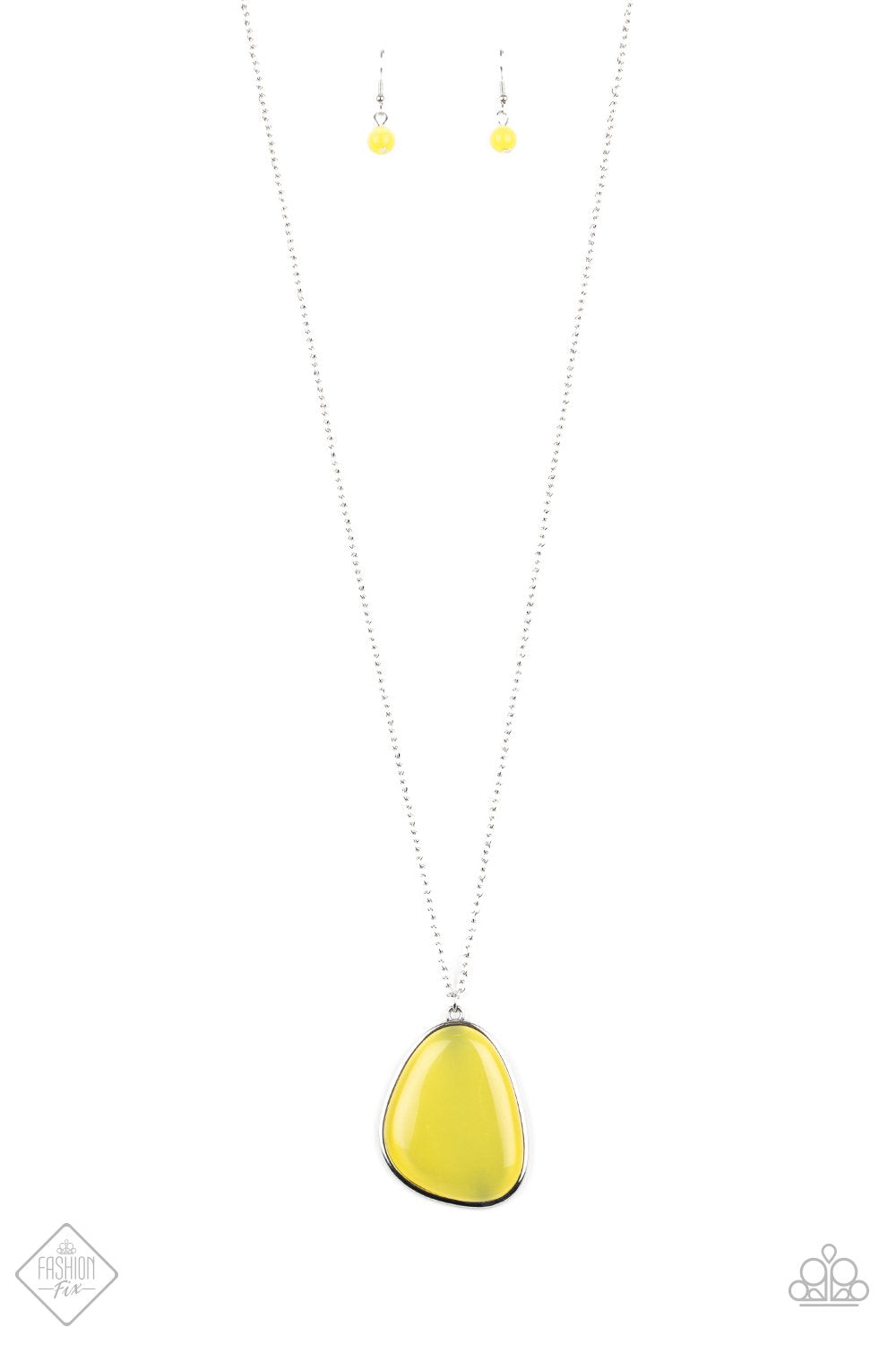 Paparazzi Ethereal Experience - Yellow Necklace 