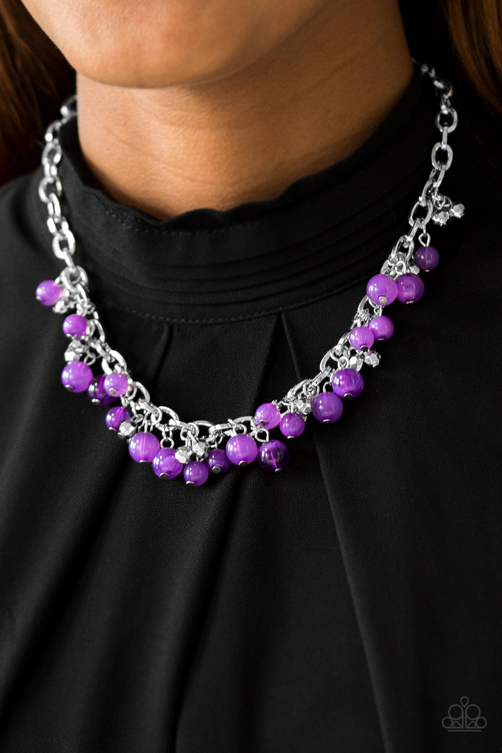 Palm Beach Boutique - Purple Necklace