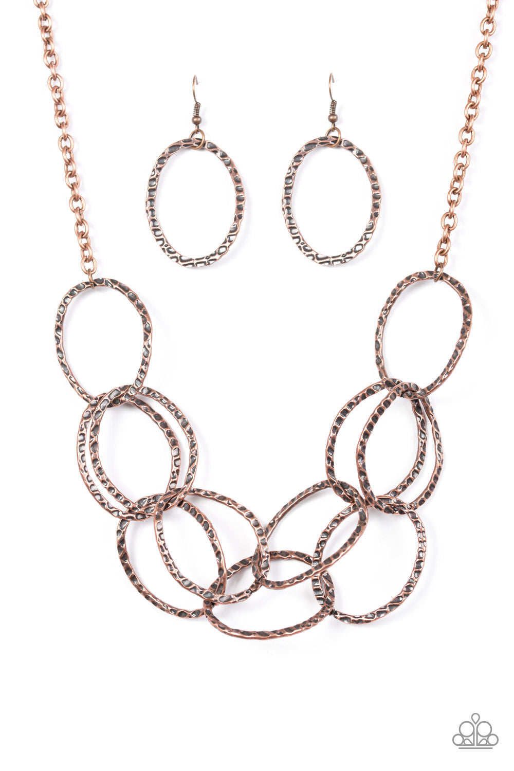 Paparazzi Circus Royale - Copper Necklace 