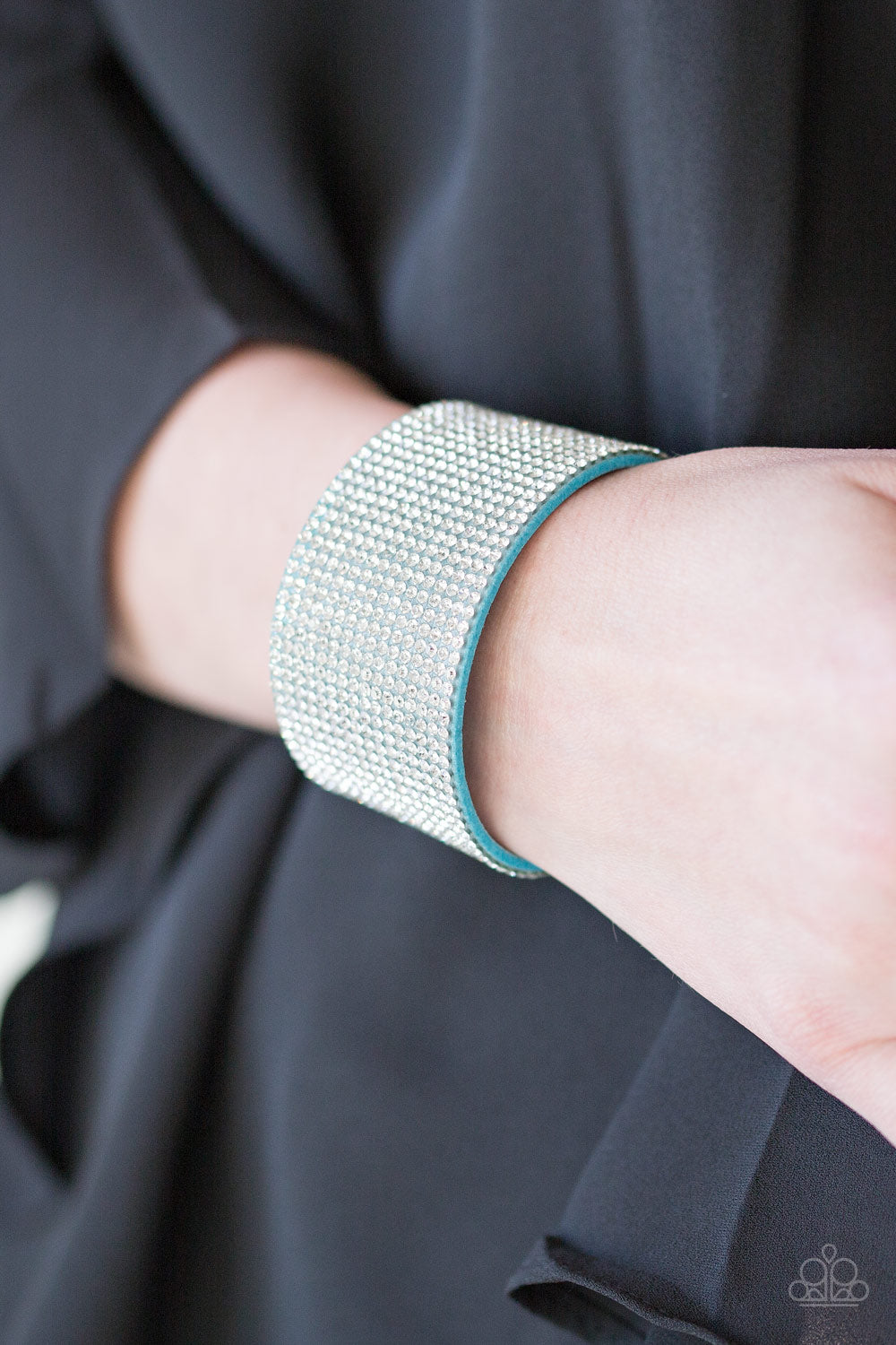 Roll With The Punches - Blue Urban Bracelet - Kingdom Bling Showroom