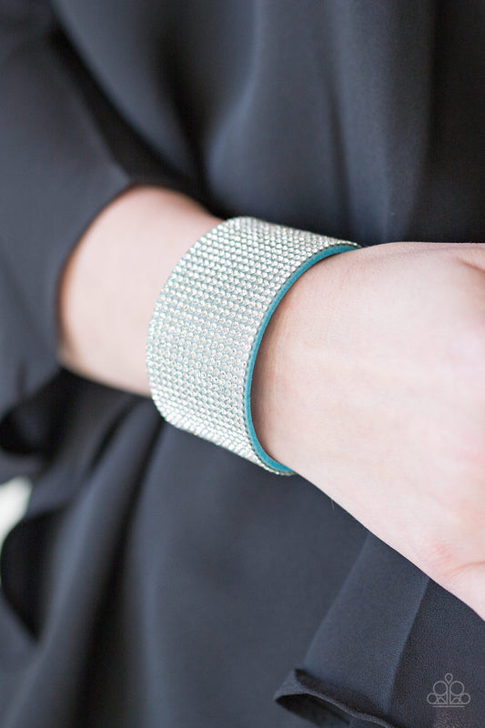 Roll With The Punches - Blue Urban Bracelet - Kingdom Bling Showroom