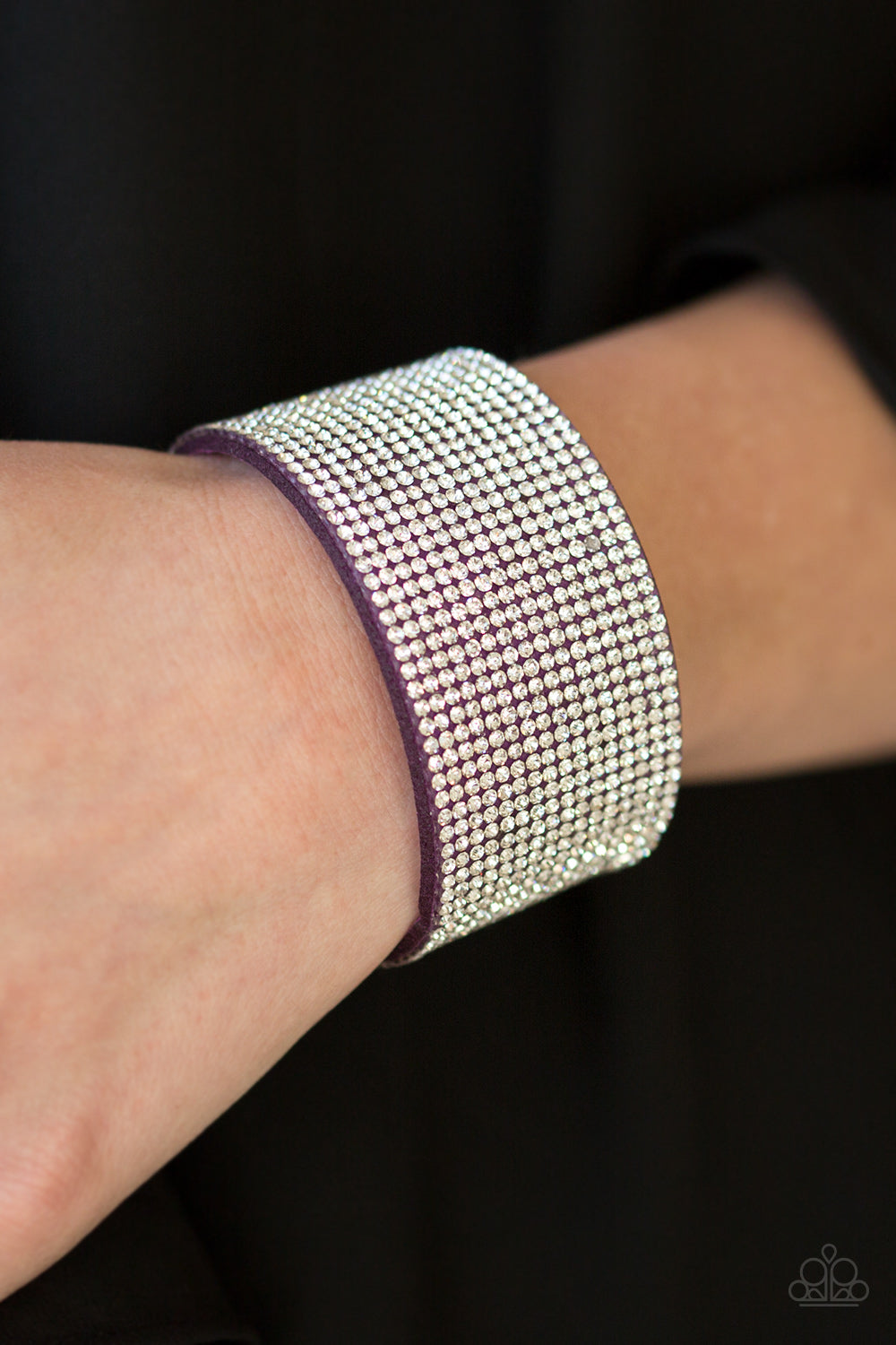 Roll With The Punches - Purple Urban Bracelet - Kingdom Bling Showroom