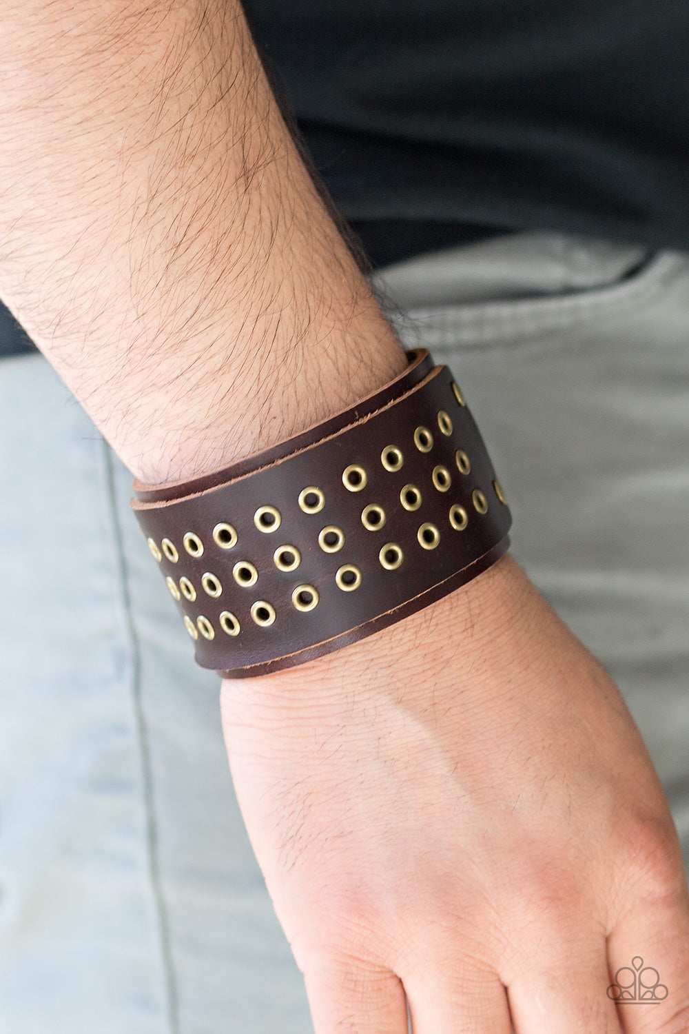 Road Rage - Brown Urban Bracelet