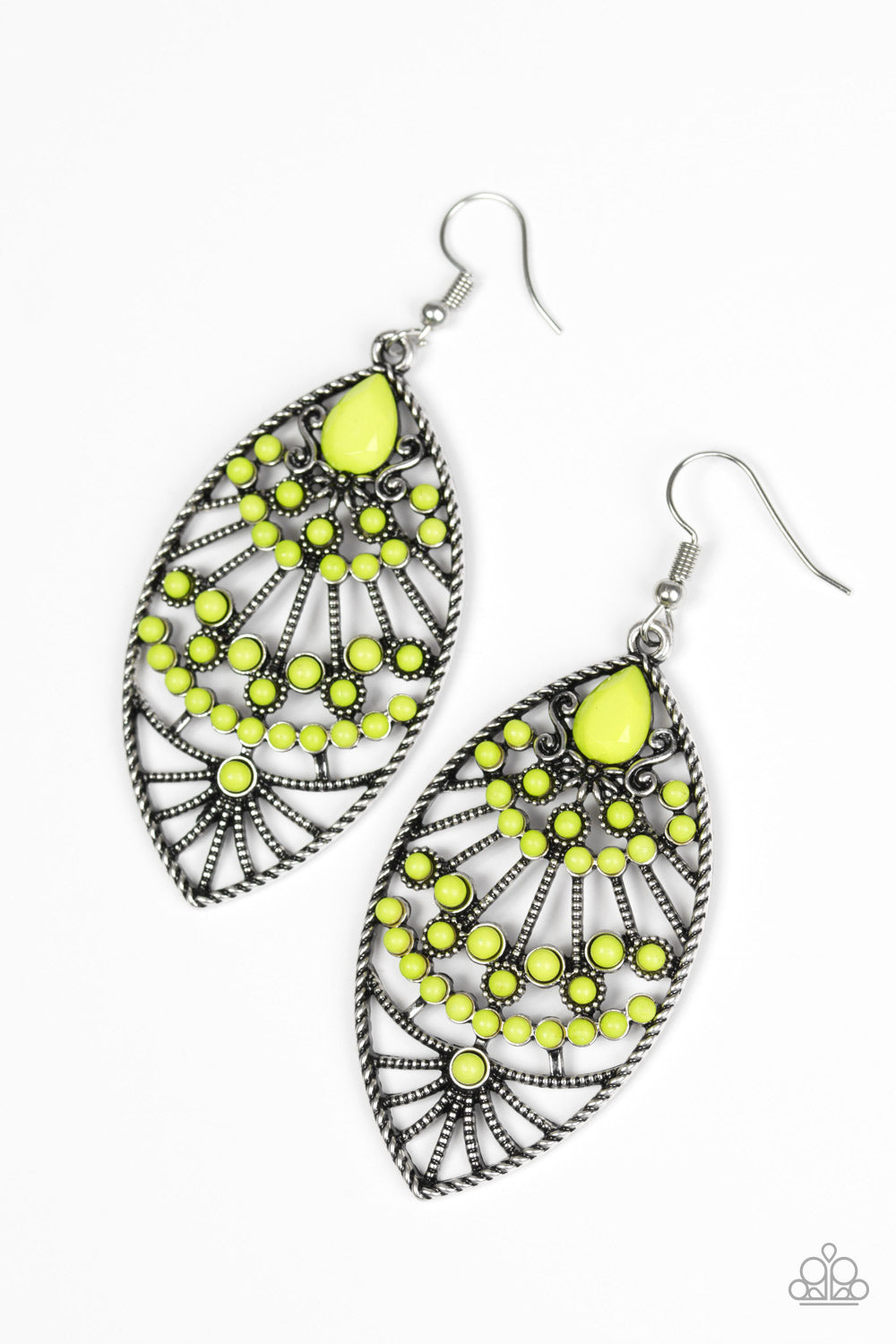 Eastern Extravagance - Green Earring