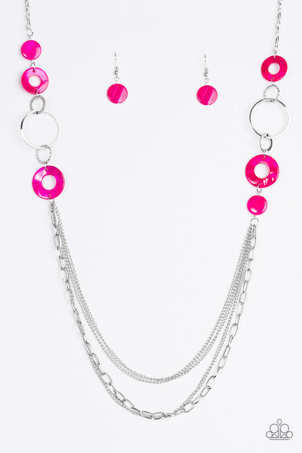 Paparazzi Tropical Sunsets - Pink Necklace 