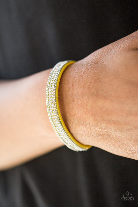 Babe Bling - Yellow Urban Bracelet