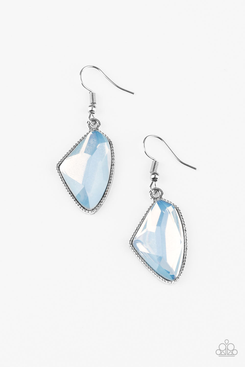 Mystic Mist - Blue Earrings 