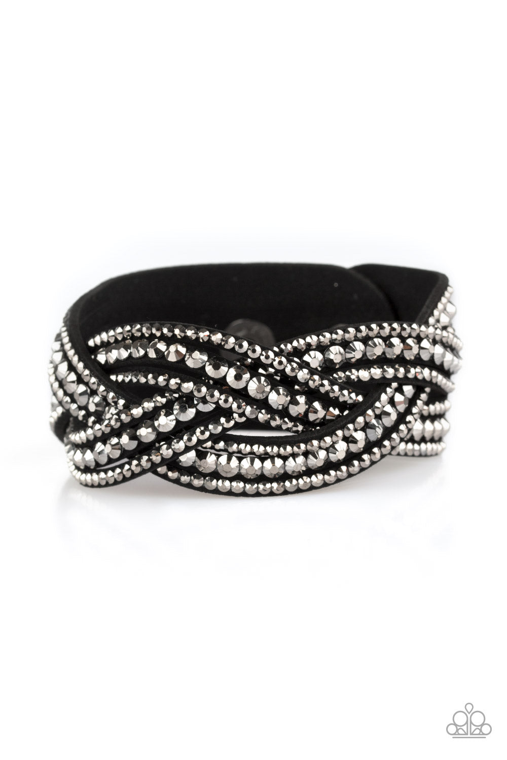 Paparazzi Bring On The Bling - Black Urban Bracelet 