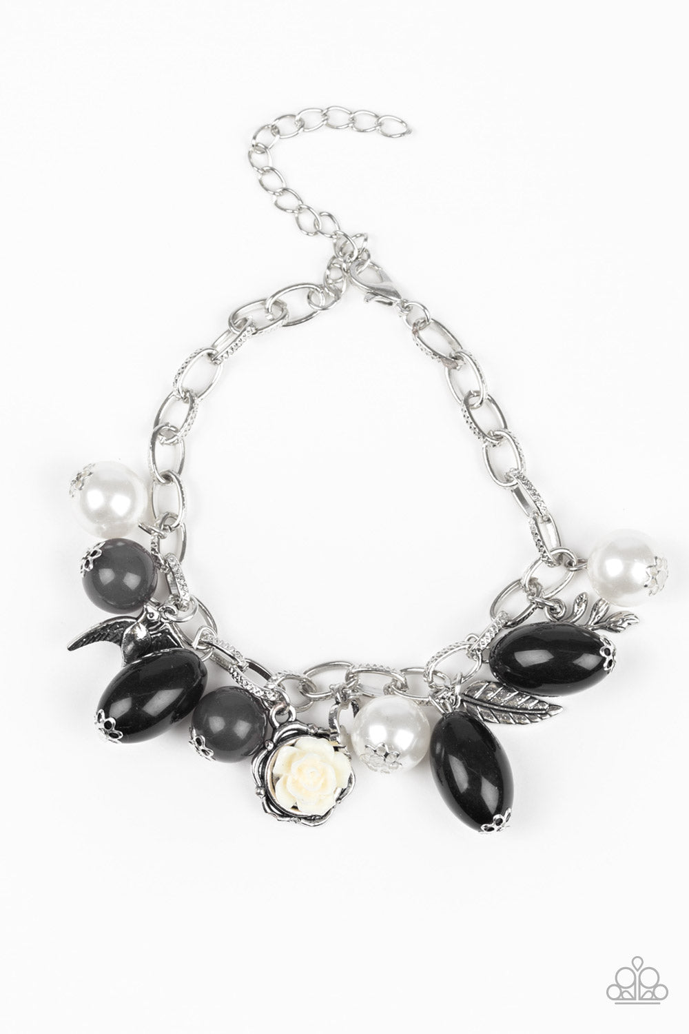 Paparazzi Love Doves - Black Bracelet 