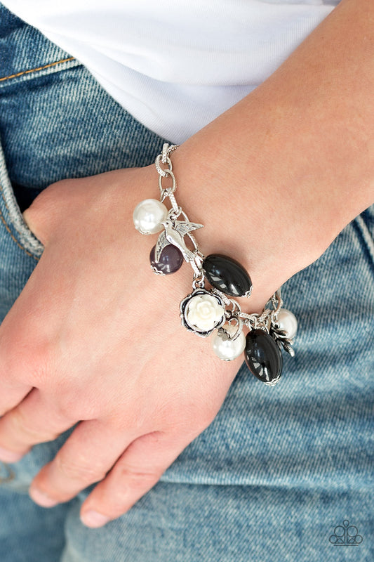 Paparazzi Love Doves - Black Bracelet 