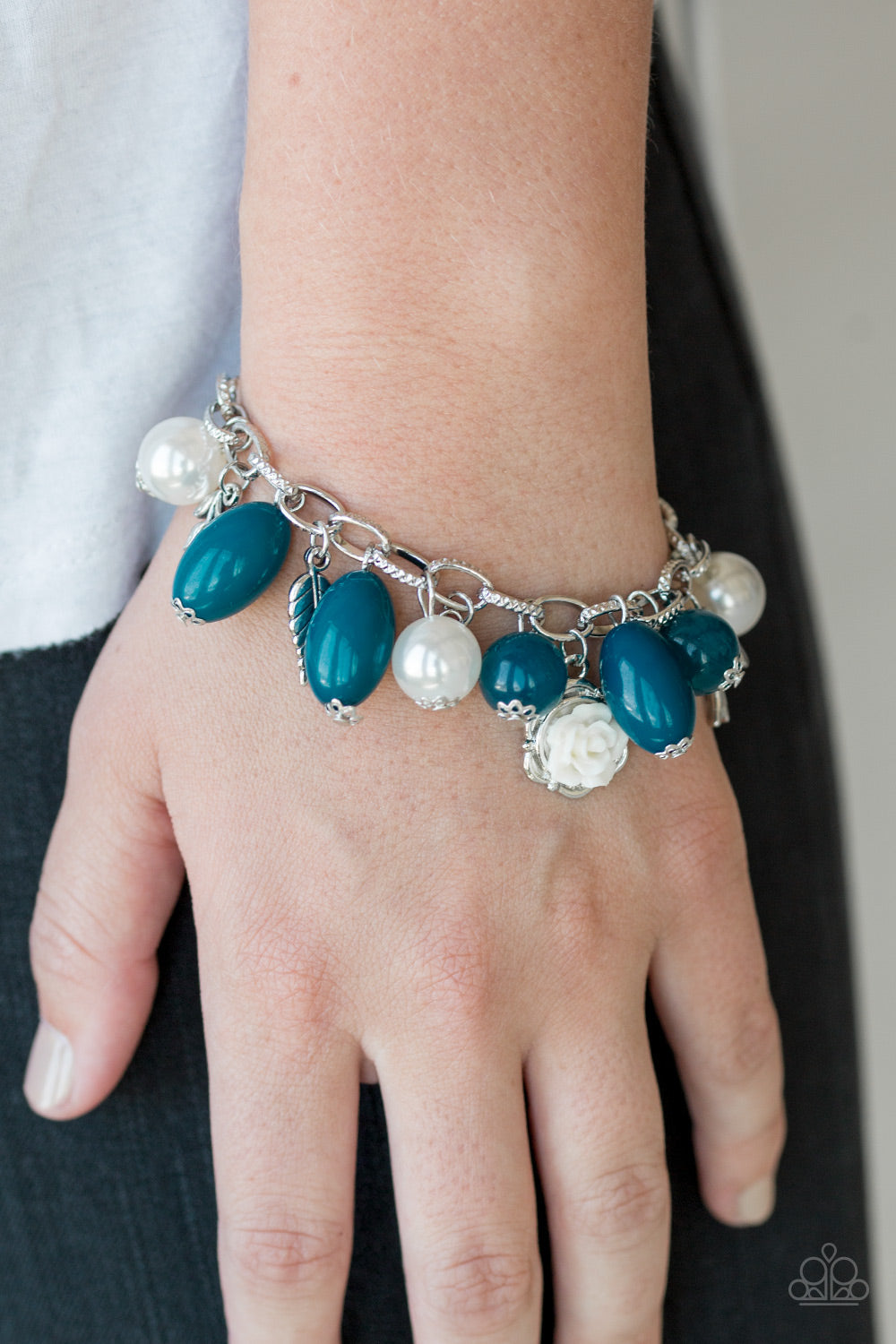 Paparazzi Love Doves - Blue Bracelet 