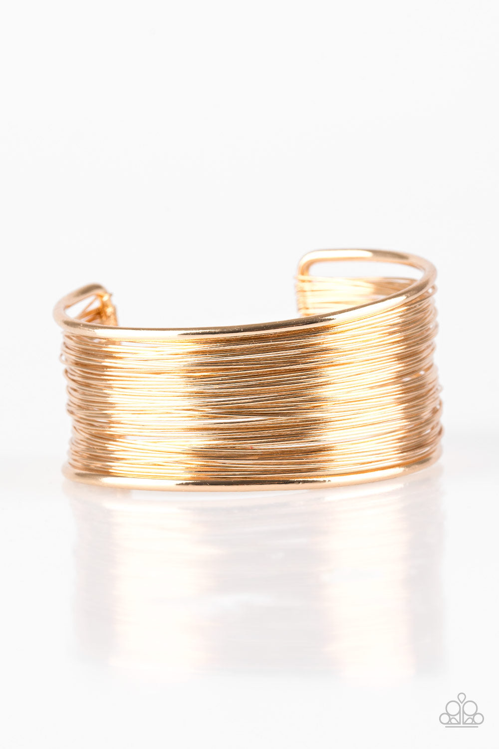 Wire Warrior - Gold Bracelet