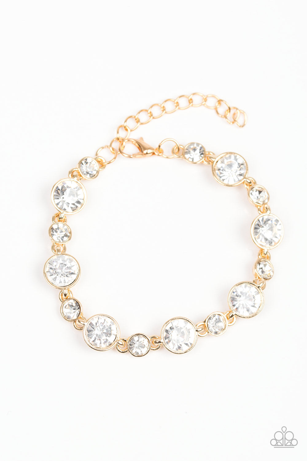 Paparazzi Starstruck Sparkle - Gold Bracelet 