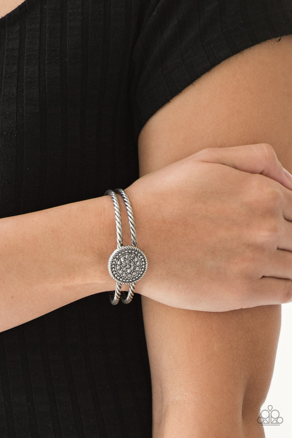 Definitely Dazzling - Silver Bracelet 