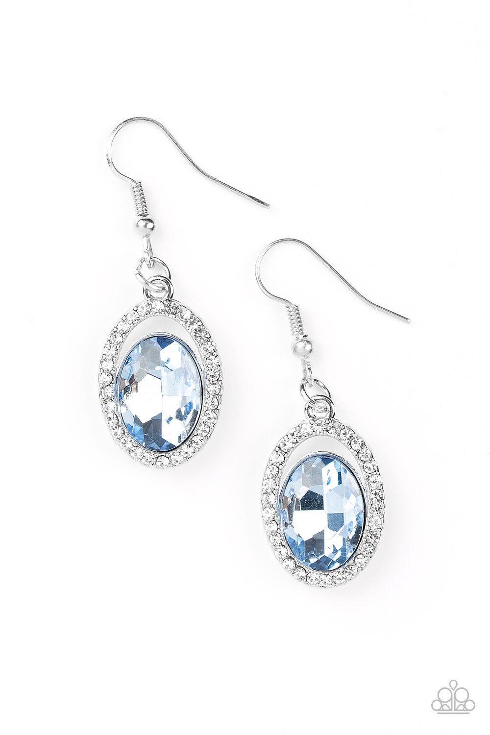 Imperial SHINE-ness - Blue Earrings 